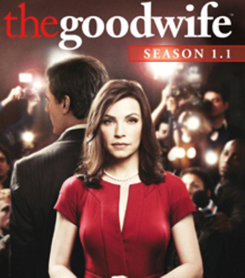 Wir verlosen sechs DVD-Boxen der ersten Staffel "The Good Wife" mit Julianna Margulies und Chris Noth.