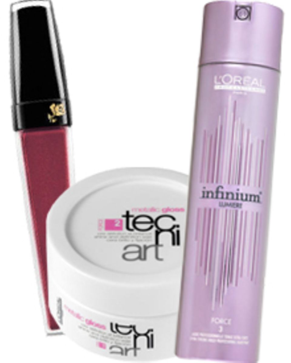 Sylvies Lieblinge:Lipgloss, "tecni.art Haarwachs" und "Infinium Haarspray" Sylvies Lieblinge:Lipgloss, "tecni.art Haarwachs" und "Infinium Haarspray"