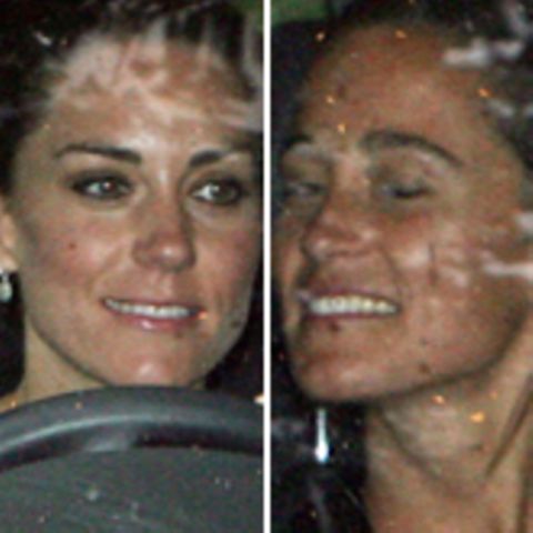 Kate Middleton + Pippa Middleton