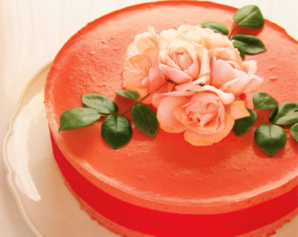 Ein Traum in Rosa, die Rosentorte Ein Traum in Rosa, die Rosentorte
