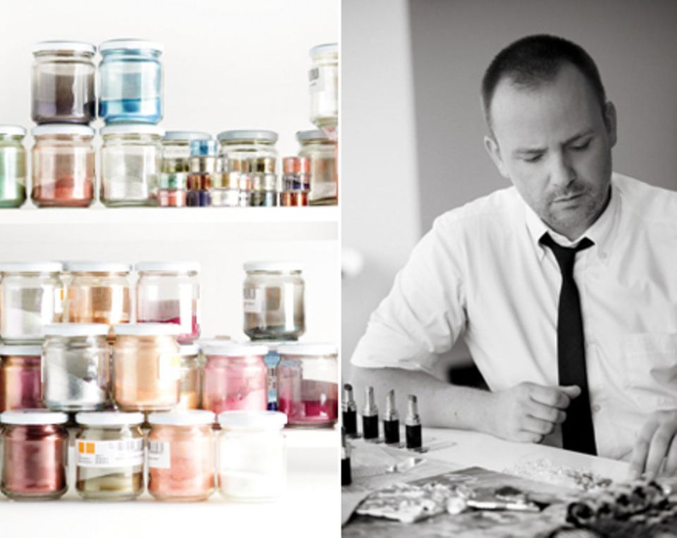 Peter Philips ist der kreative Kopf hinter den Chanel- Make-ups. Er mischt überall mit – bis hin zu einzelnen Pigmenten. Sein Zi Peter Philips ist der kreative Kopf hinter den Chanel- Make-ups. Er mischt überall mit – bis hin zu einzelnen Pigmenten. Sein Zi