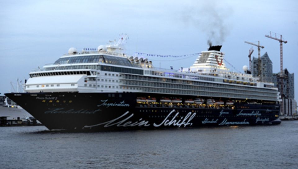 Das Tui-Kreuzfahrtschiff "Mein Schiff 2" Das Tui-Kreuzfahrtschiff "Mein Schiff 2"