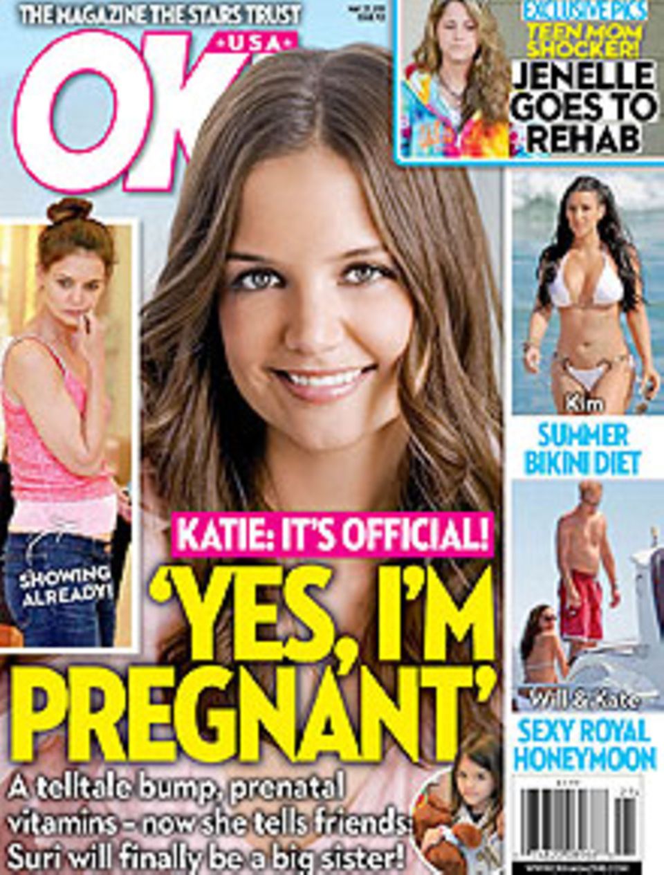 Katie Holmes auf dem Cover der aktuellen Ausgabe des "OK"-Magazins. Katie Holmes auf dem Cover der aktuellen Ausgabe des "OK"-Magazins.