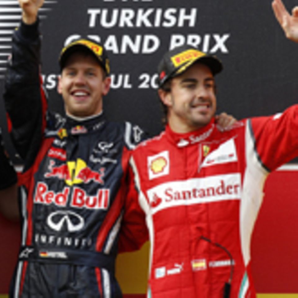 Sebastian Vettel, Fernando Alonso