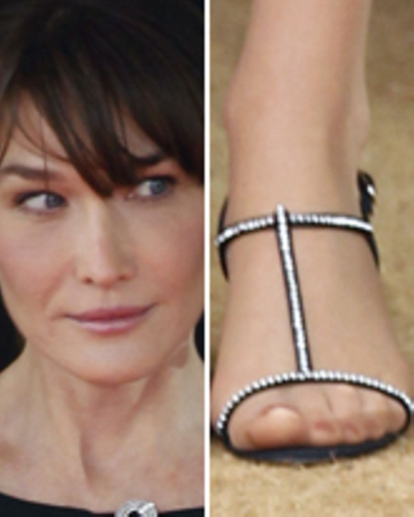 Carla Bruni: Strumpf-Faux-Pas | GALA.de