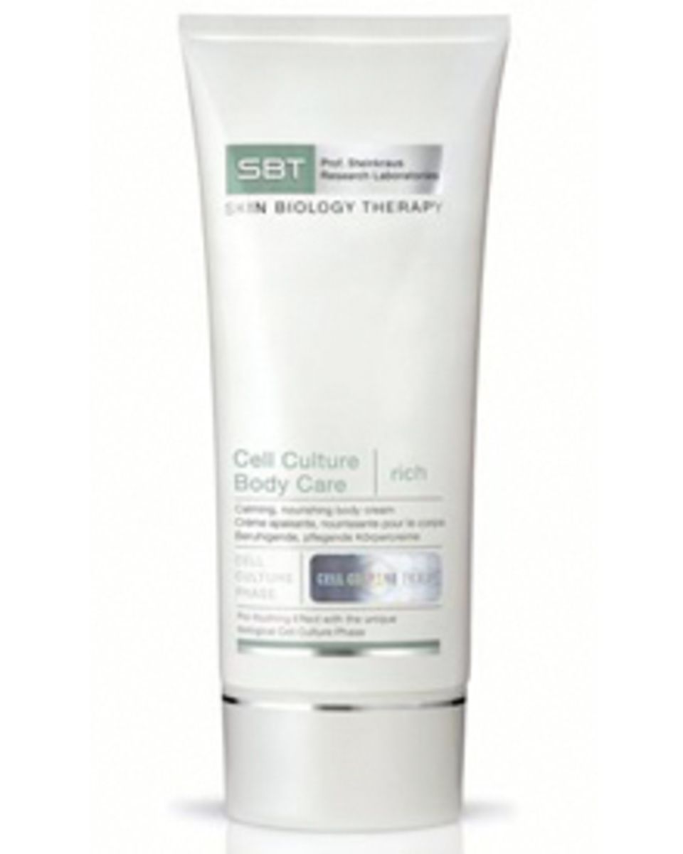 Wasser und Nährstoffe für die Haut: "Cell Culture Body Care light" von SBT, 200 ml, ca. 52 Euro