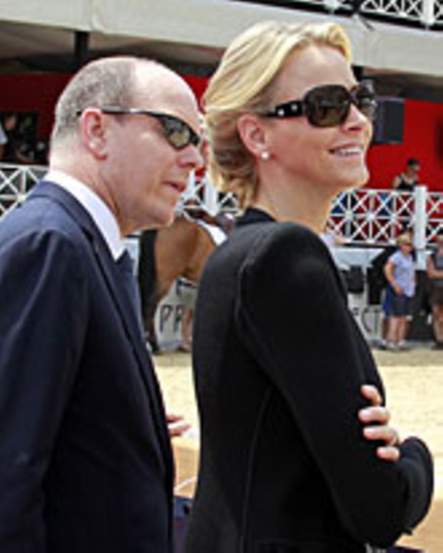 Fürst Albert, Charlene Wittstock