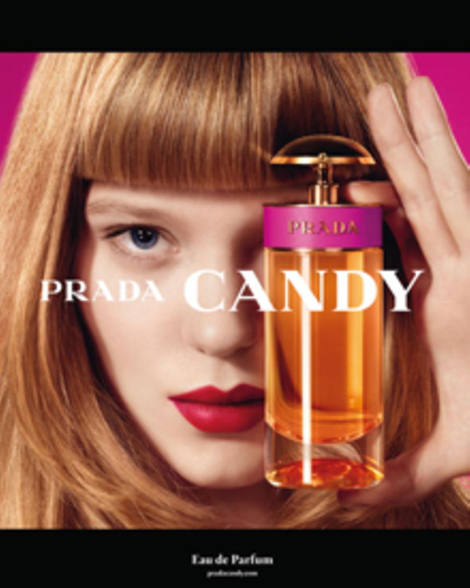 Karamell-Akkorde treffen bei "Prada Candy" auf Moschus. 30 ml EdP, ca. 56 Euro. Erhältlich ab September Karamell-Akkorde treffen bei "Prada Candy" auf Moschus. 30 ml EdP, ca. 56 Euro. Erhältlich ab September