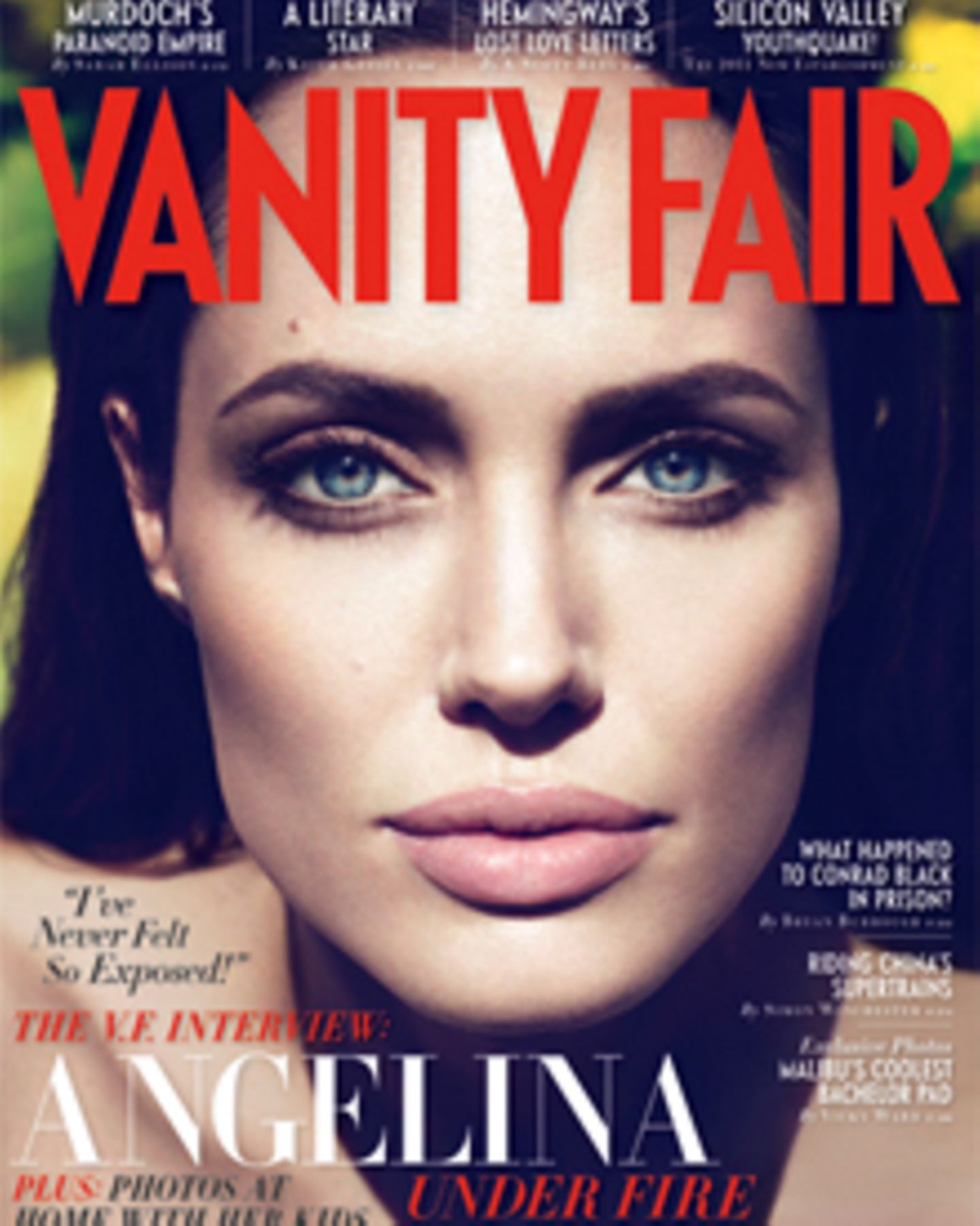 Angelina Jolie auf dem Cover der aktuellen Ausgabe der "Vanity Fair". Angelina Jolie auf dem Cover der aktuellen Ausgabe der "Vanity Fair".