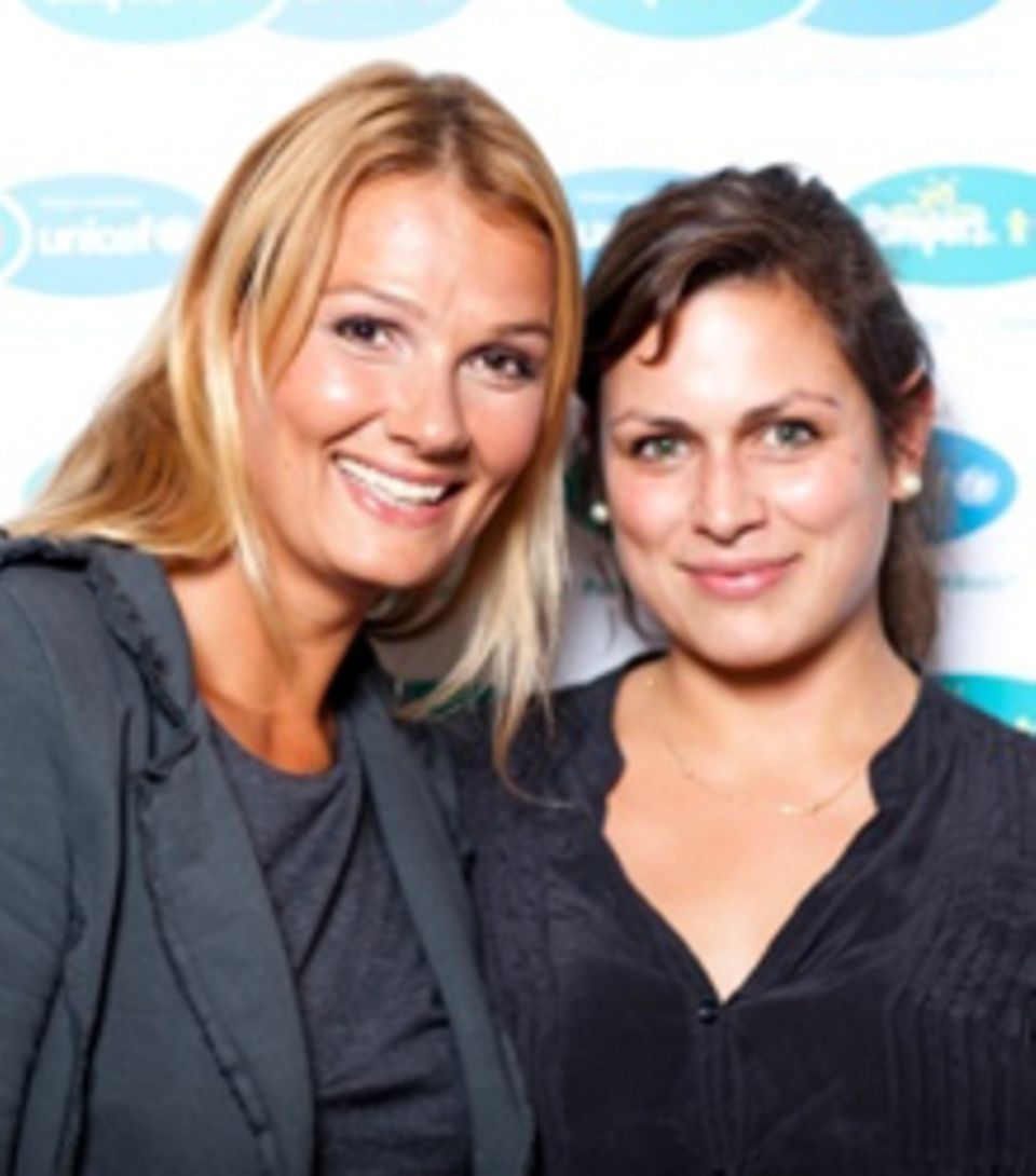 Franziska van Almsick und Shila Meyer-Behjat von Gala.de Franziska van Almsick und Shila Meyer-Behjat von Gala.de