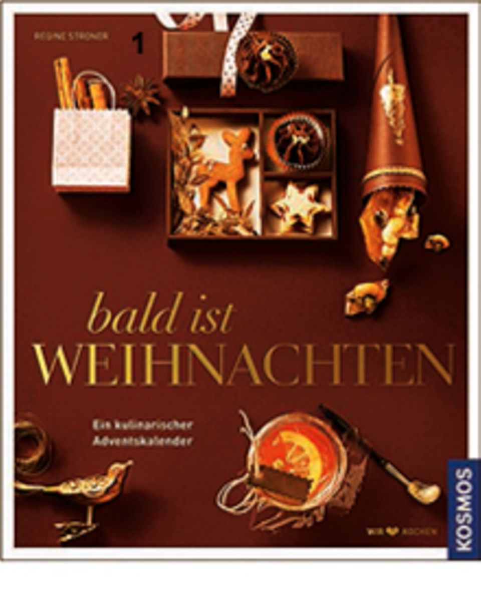 In dem vorweihnachtlichen Nachschlagewerk finden sich verführerische Rezepte
für den Dezember von Walnusskonfekt über Schokolade In dem vorweihnachtlichen Nachschlagewerk finden sich verführerische Rezepte
für den Dezember von Walnusskonfekt über Schokolade