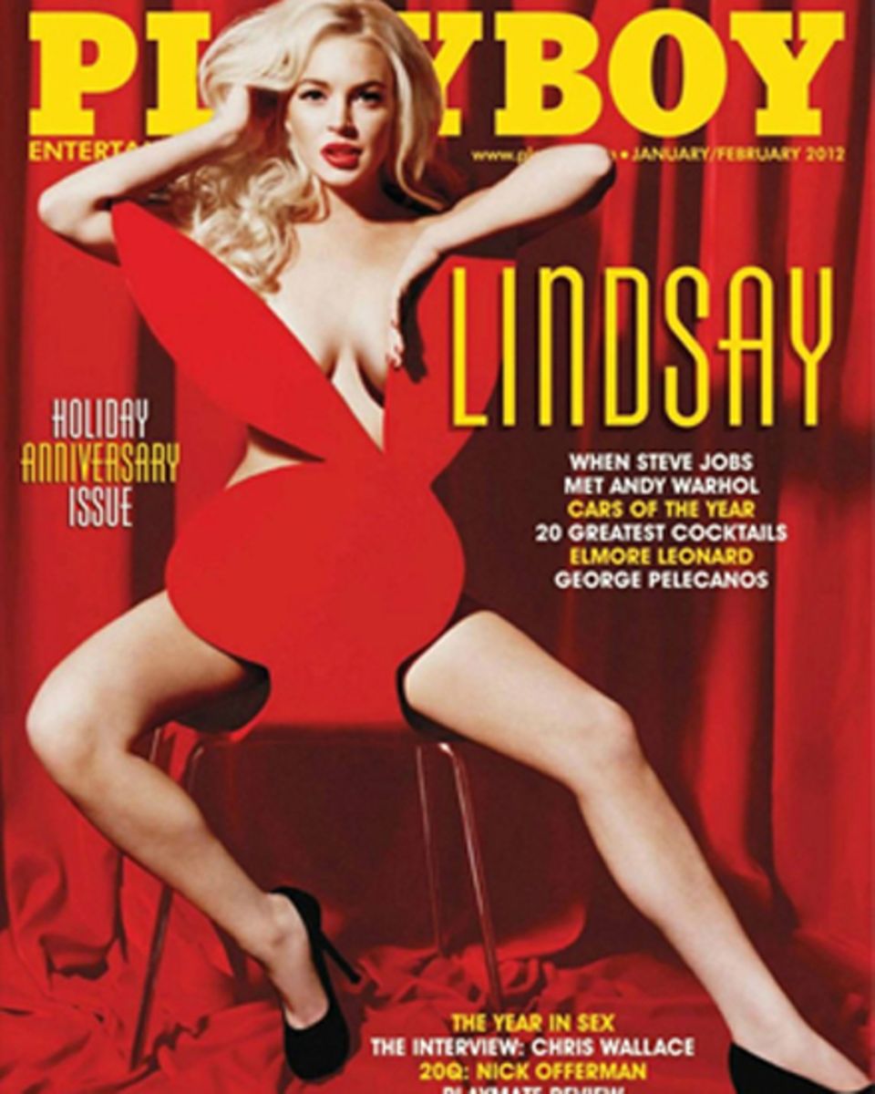 Lindsay lohan nackt im playboy