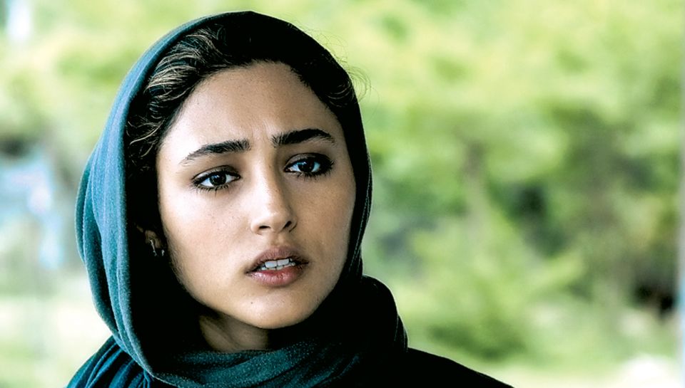 Die Schauspielerin in dem Drama "Alles über Elly". Der Film porträtiert die iranische Mittelschicht.