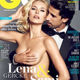 GQ Cover - Lena Gercke, Sami Khedira