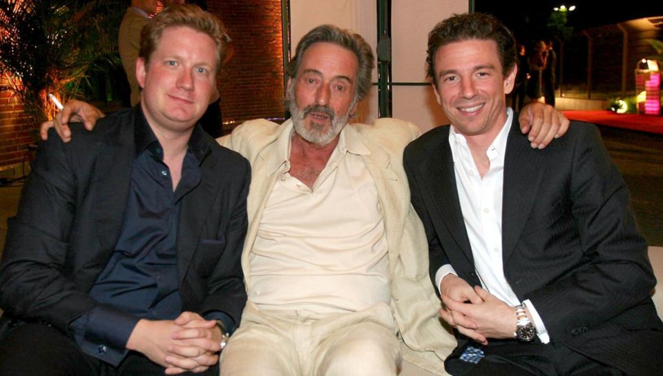 2005 suchte Groenewold bei einem Medientreff im Berliner E-Werk die Nähe zu Regisseur Helmut Dietl (M.) und Produzent Oliver Ber 2005 suchte Groenewold bei einem Medientreff im Berliner E-Werk die Nähe zu Regisseur Helmut Dietl (M.) und Produzent Oliver Ber