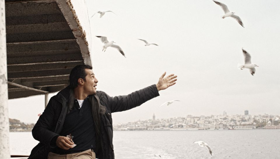 Freiheitsgefühl: Für Erol Sander gibt es nichts Schöneres, als über den Bosporus zu fahren. Die Meerenge trennt Istanbul in eine