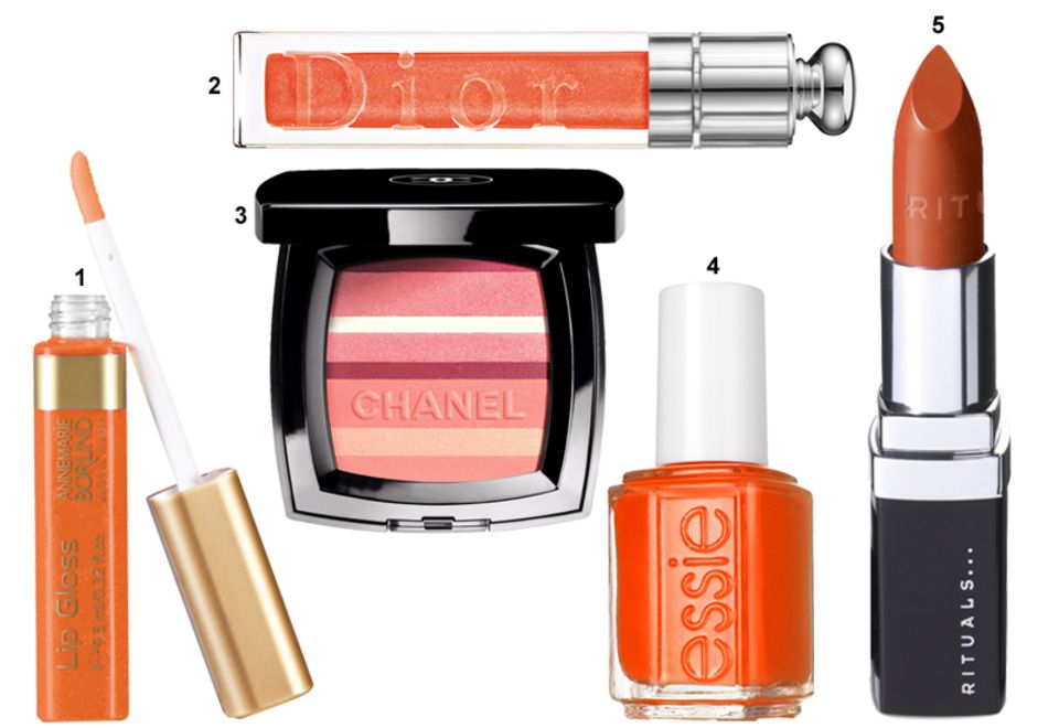 Die Farbe Orange. Die Farbe Orange.