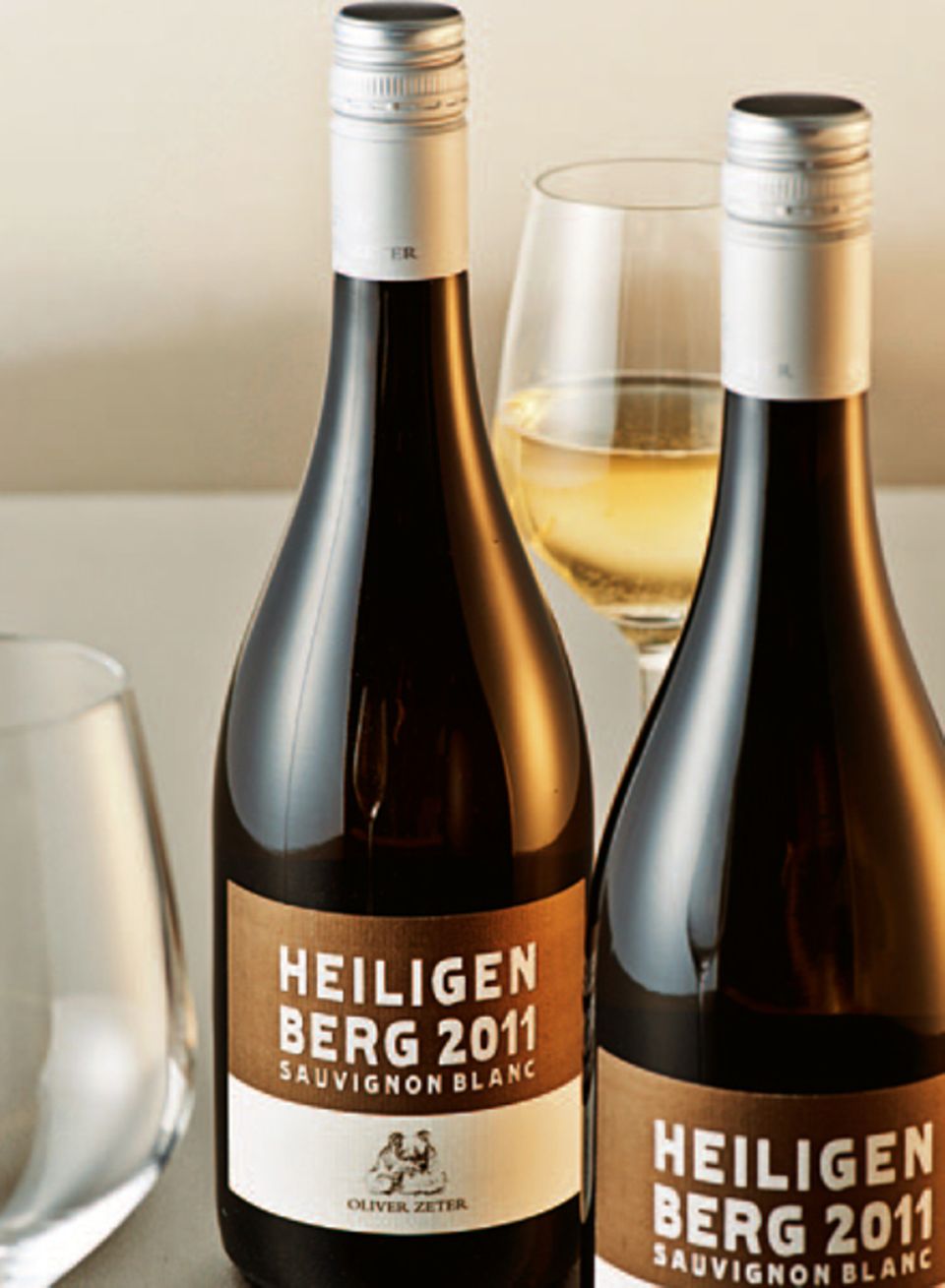 2011er Sauvignon Blanc "Heiligenberg" von Oliver Zeter. 0,75 l, ca. 14 Euro. 2011er Sauvignon Blanc "Heiligenberg" von Oliver Zeter. 0,75 l, ca. 14 Euro.