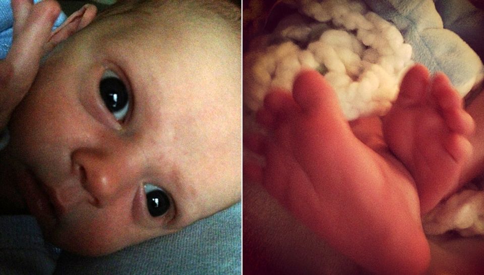 Auf ihrem Twitter-Profil zeigt uns Hilary Duff diese niedlichen Bilder von Söhnchen Luca. Auf ihrem Twitter-Profil zeigt uns Hilary Duff diese niedlichen Bilder von Söhnchen Luca.