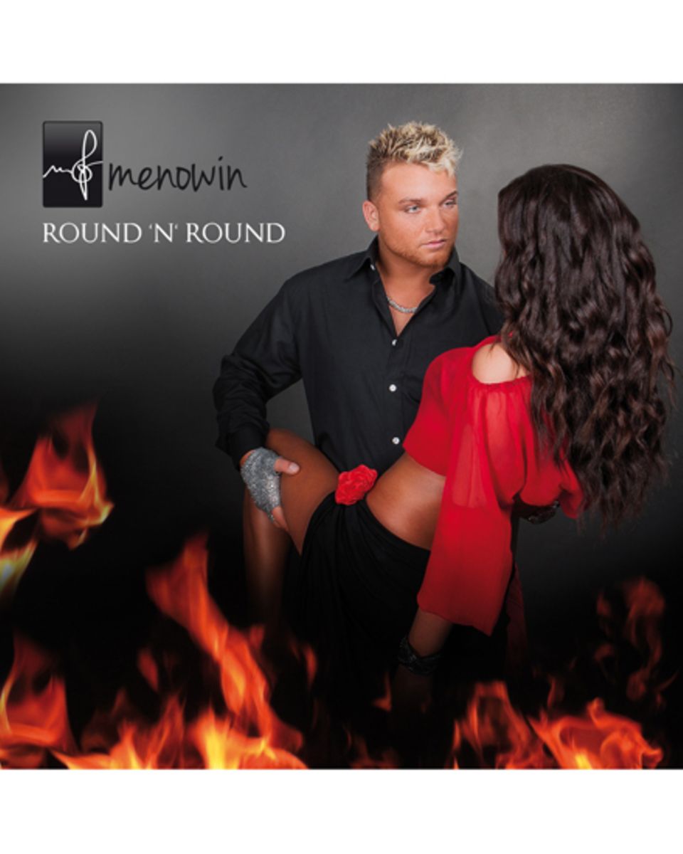 Das Cover zu Menowin Fröhlichs neuer Single "Round 'N' Round".