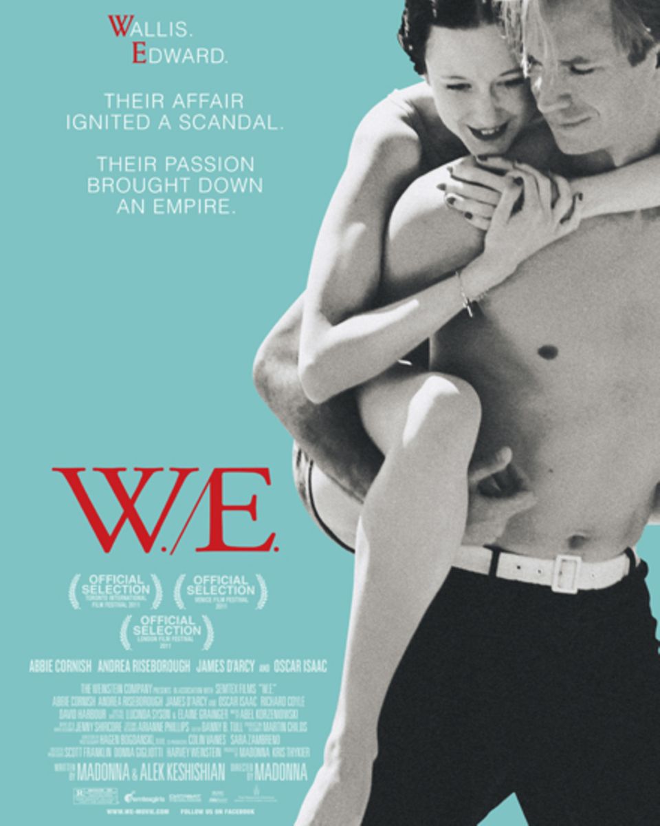 Jetzt im Kino: "W. E." über die Beziehung zwischen Wallis und Edward, die ihre Liebesbriefe mit den gemeinsamen Initialen unters
