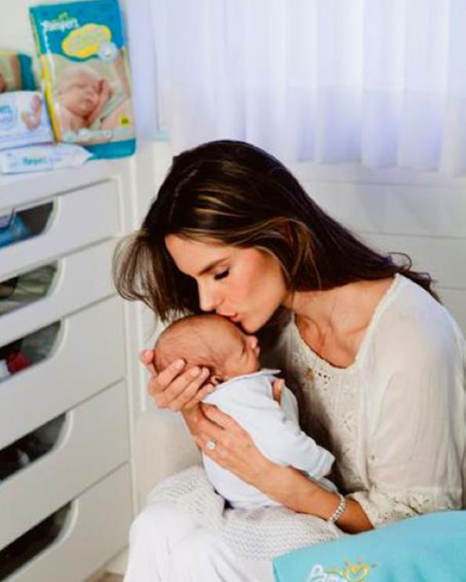 Alessandra Ambrosio mit ihrem Baby Alessandra Ambrosio mit ihrem Baby