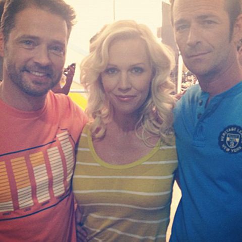 Jason Priestley, Jennie Garth, Luke Perry