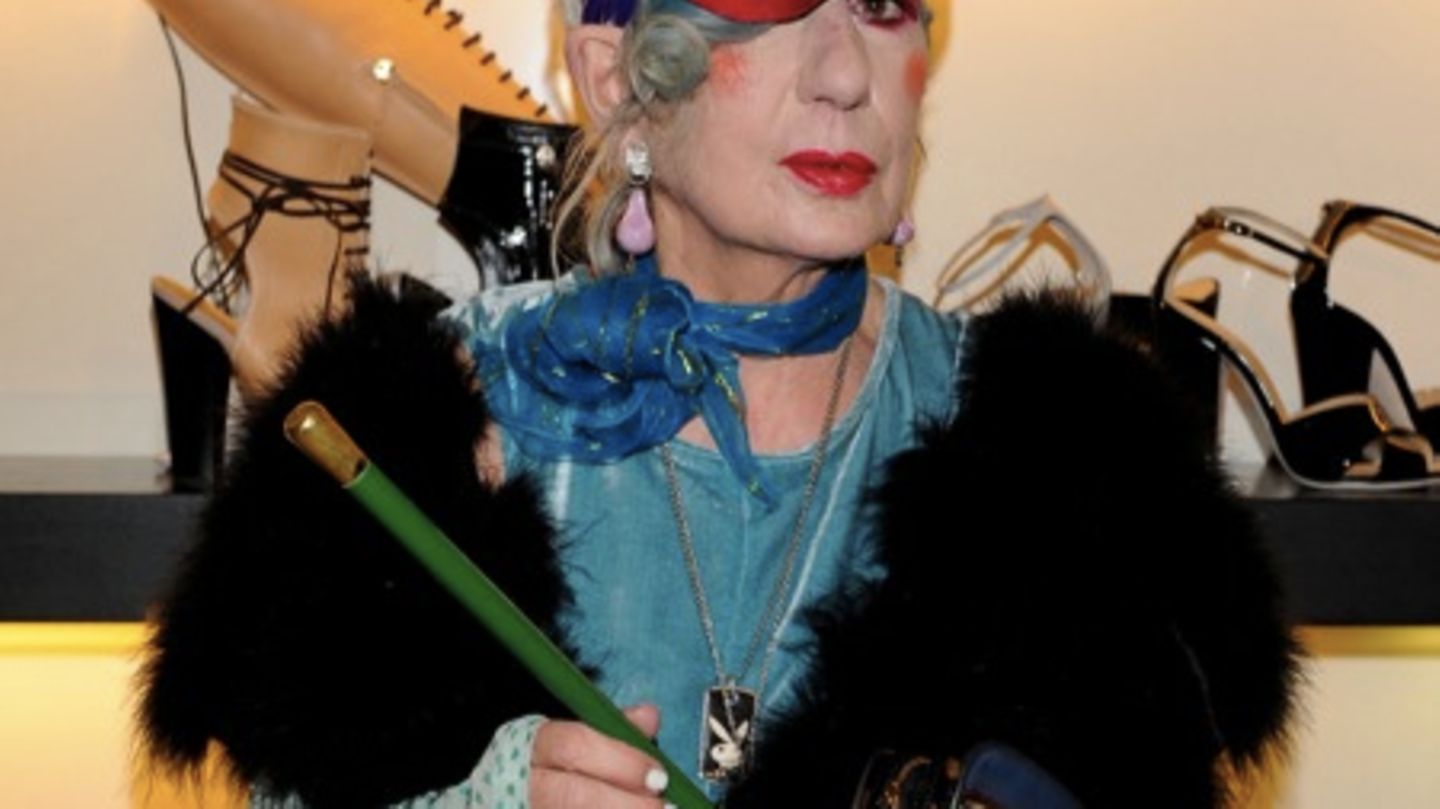 Anna Piaggi Anna Piaggi Stars gedenken der ModeIkone GALA.de