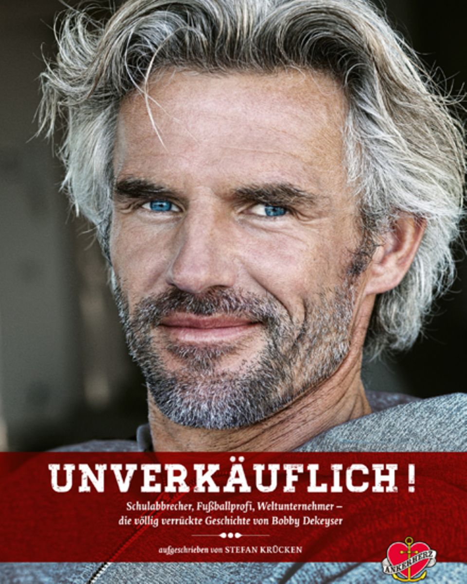 Bobby Dekeyser hat sein bewegtes Leben aufgeschrieben: "Unverkäuflich!", Ankerherz Verlag, 206 S., 29,90 Euro. Bobby Dekeyser hat sein bewegtes Leben aufgeschrieben: "Unverkäuflich!", Ankerherz Verlag, 206 S., 29,90 Euro.