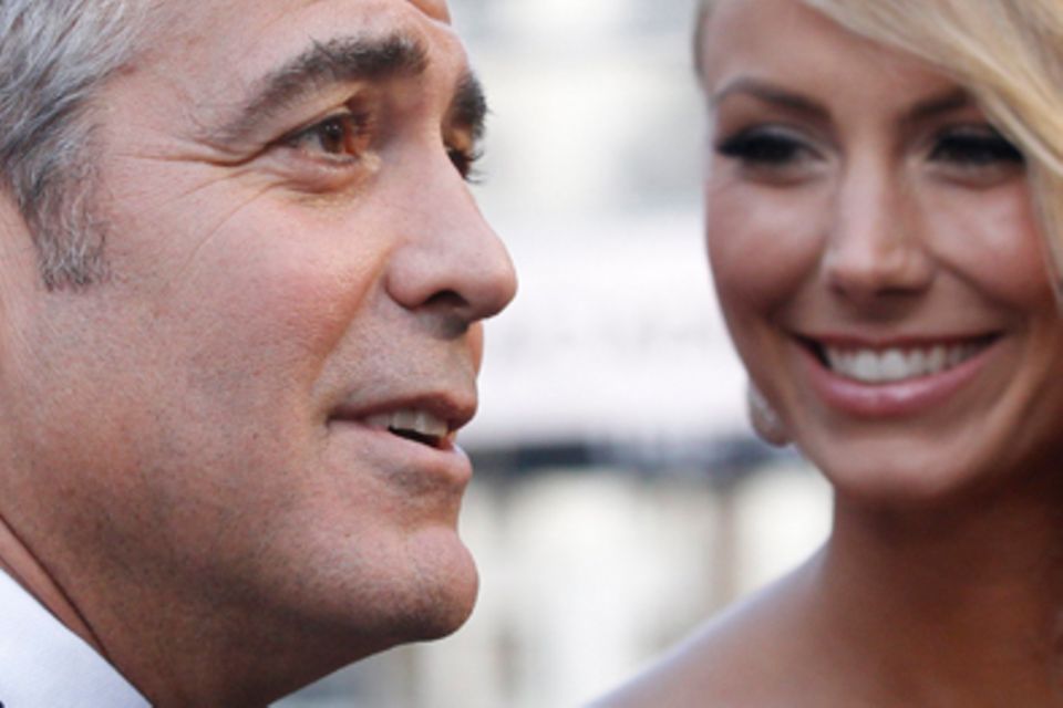 George Clooney + Stacy Keibler