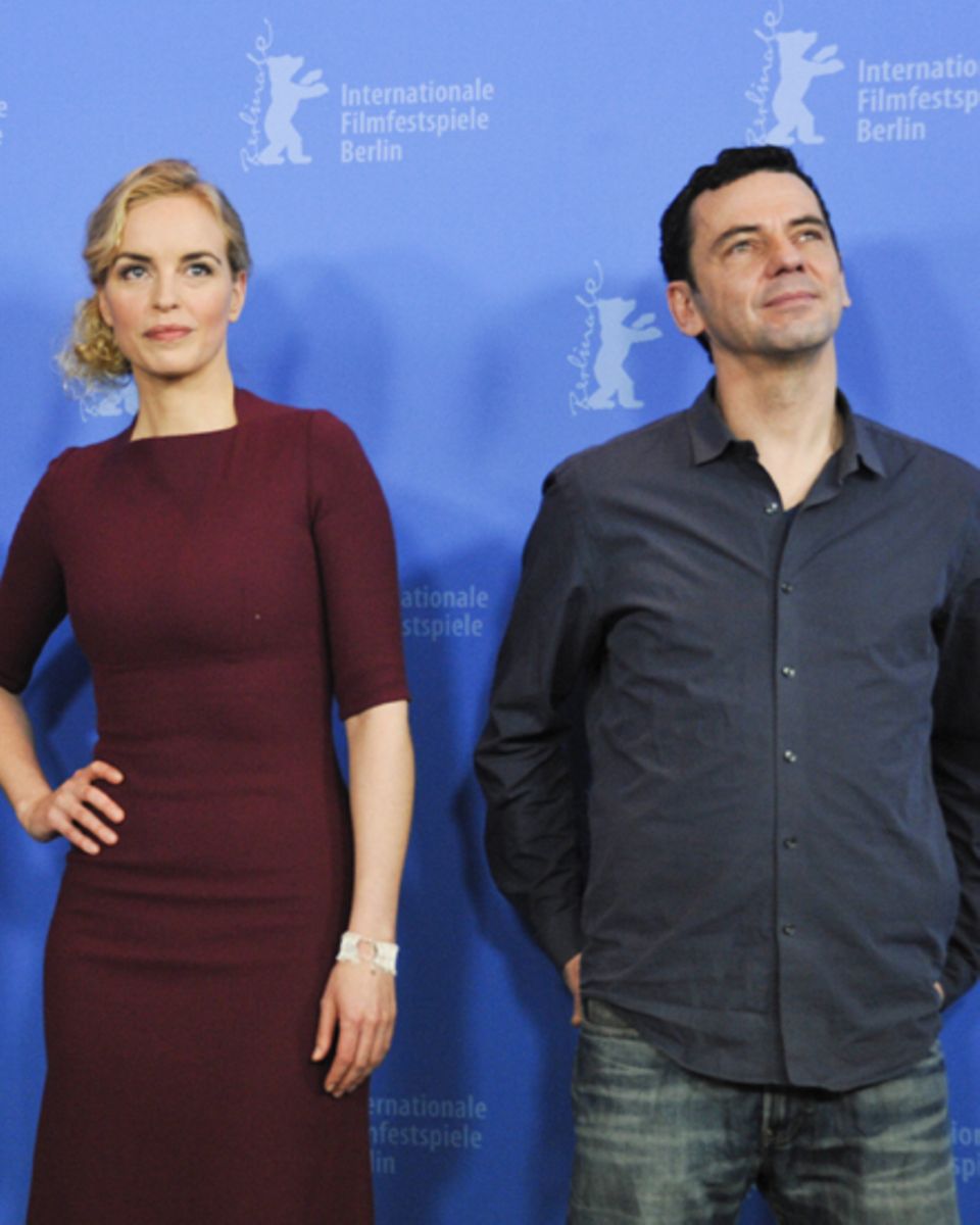 Nina Hoss und Christian Petzold auf der Berlinale 2012. Nina Hoss und Christian Petzold auf der Berlinale 2012.
