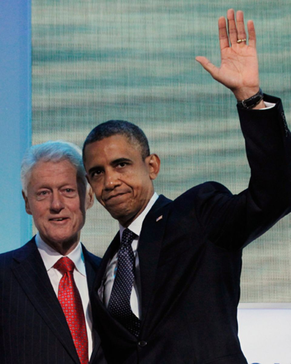 Der amtierende Präsident Barack Obama lobte seinen Vorgänger als einen "nationalen Schatz".