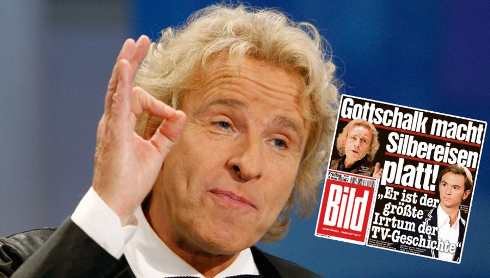 Kollegenschelte: Gottschalk stänkert gegen Florian Silbereisen Kollegenschelte: Gottschalk stänkert gegen Florian Silbereisen