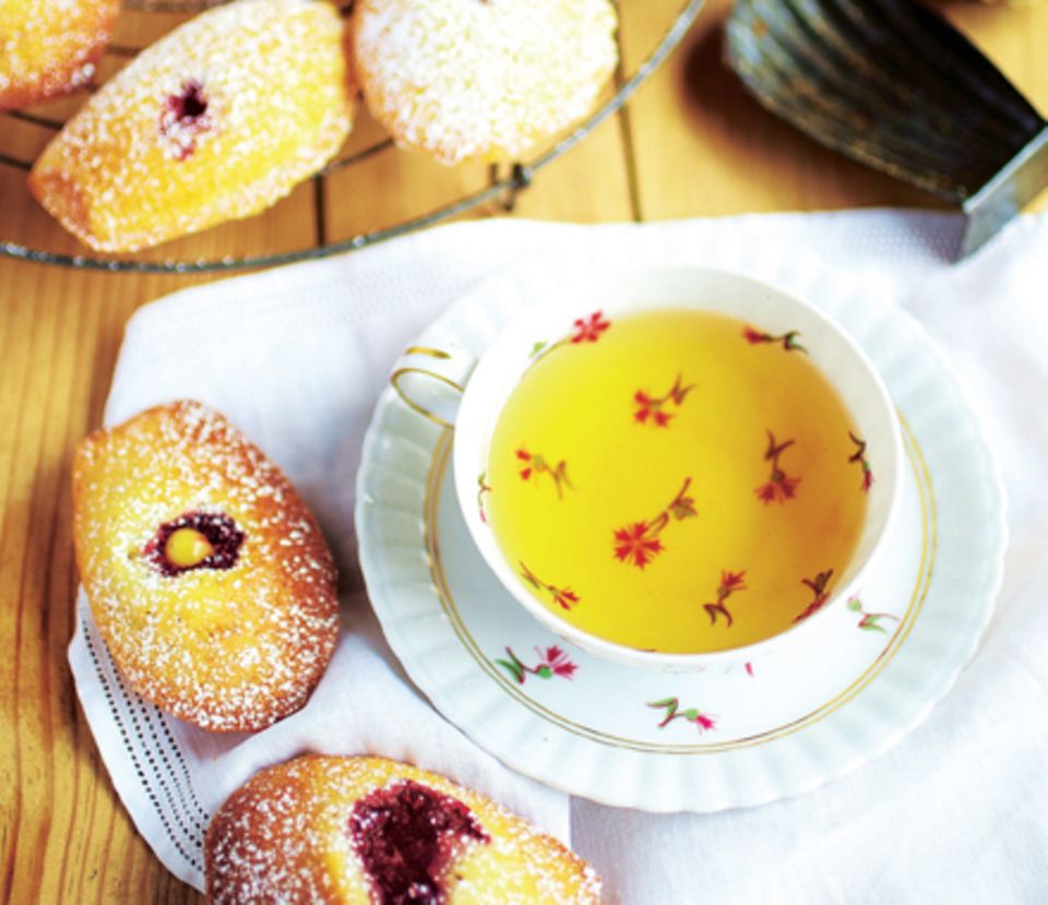 Madeleines mit Lemon-Curd Madeleines mit Lemon-Curd