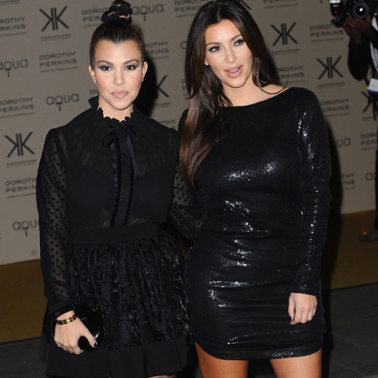 Kourtney und Kim Kardashian