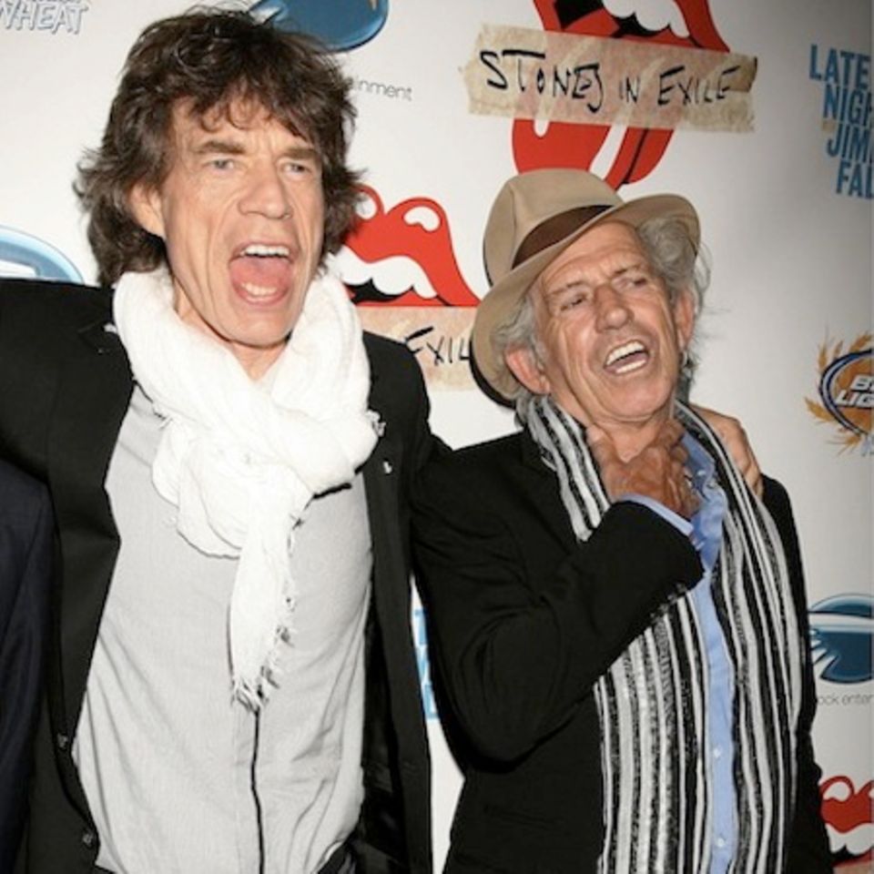 Keith Richards und Mick Jagger Keith Richards und Mick Jagger