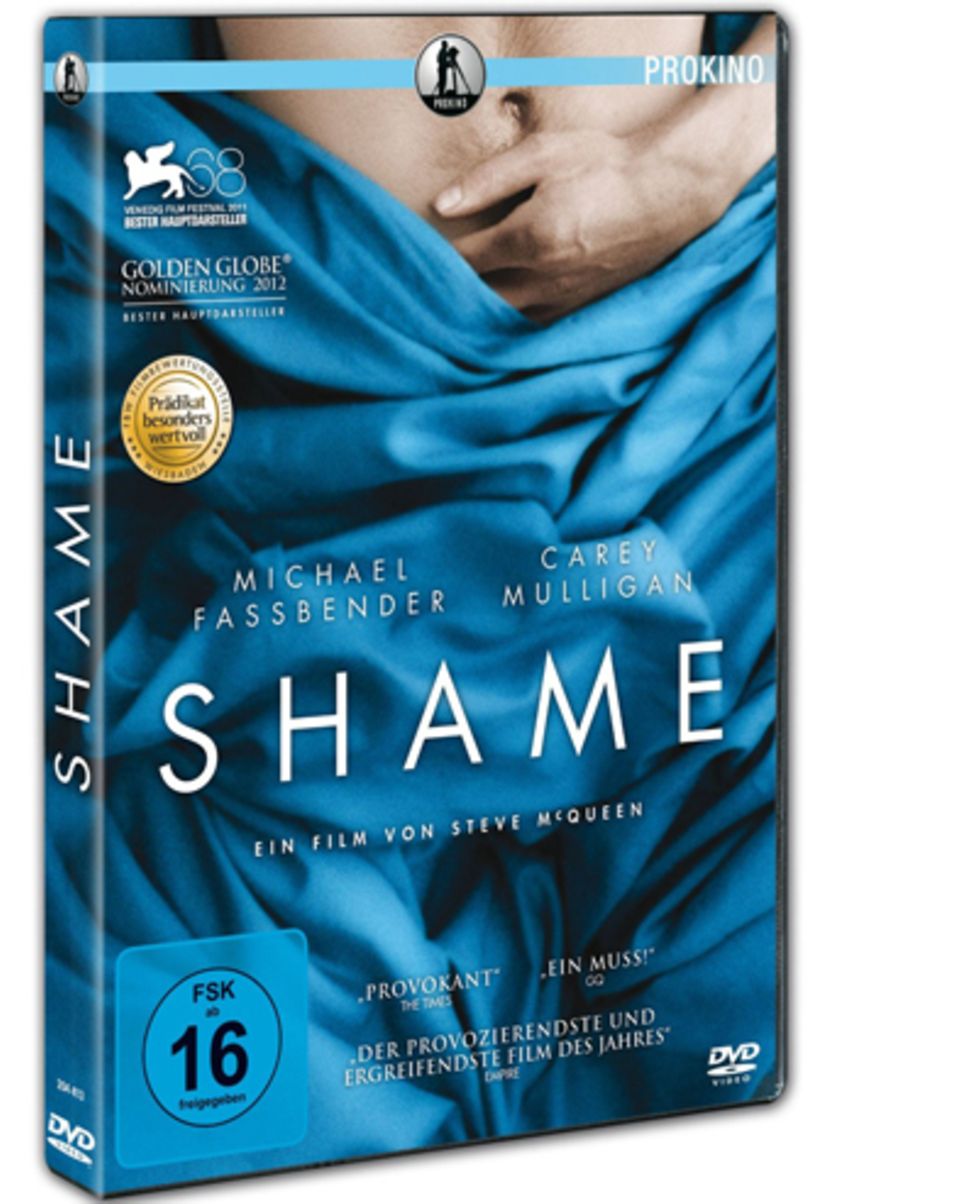 Seit 13. September 2012 auf DVD: "Shame" von Steve McQueen mit Michael Fassbender, Carey Mulligan. Seit 13. September 2012 auf DVD: "Shame" von Steve McQueen mit Michael Fassbender, Carey Mulligan.