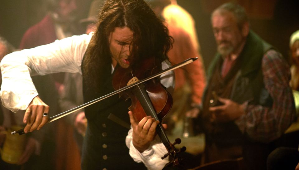 David Garrett als "Teufelsgeiger" Niccolò Paganini (1782 – 1840). Für den Film, der 2013 ins Kino kommt, schrieb er auch das Dre David Garrett als "Teufelsgeiger" Niccolò Paganini (1782 – 1840). Für den Film, der 2013 ins Kino kommt, schrieb er auch das Dre