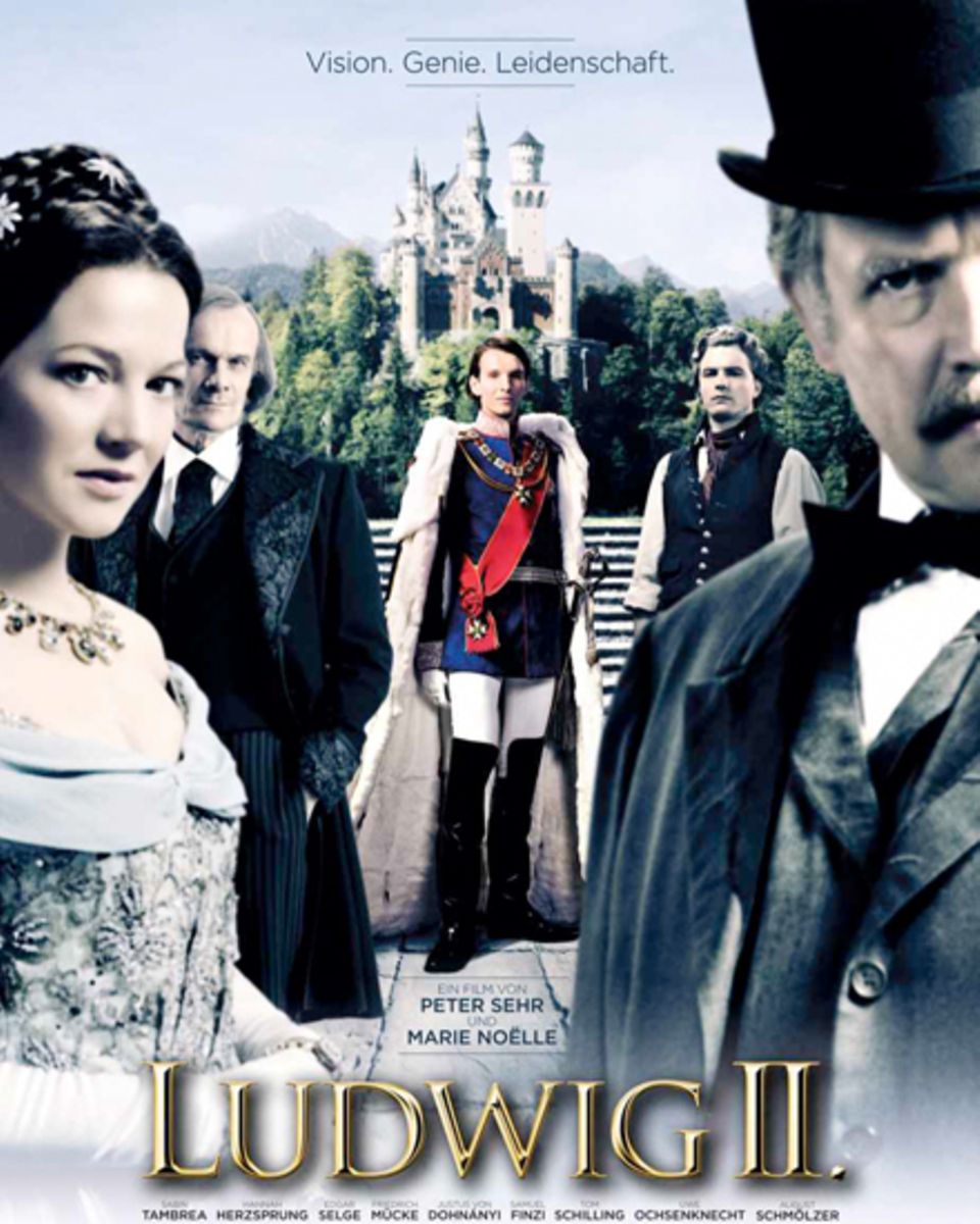 Das offizielle Filmplakat zu "Ludwig II."