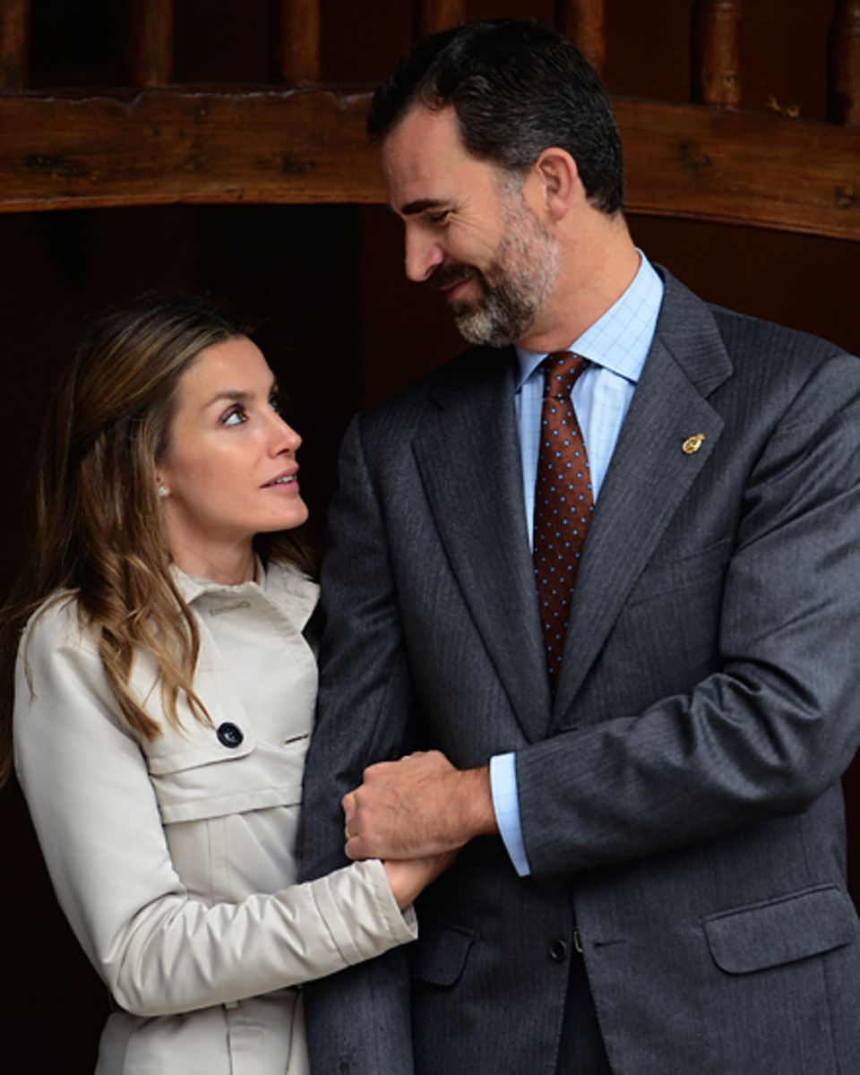 Hoffnungsträger: Kronprinz Felipe und seine Frau Letizia sind die Einzigen in der spanischen Königsfamilie, die das Jahr ohne Sk Hoffnungsträger: Kronprinz Felipe und seine Frau Letizia sind die Einzigen in der spanischen Königsfamilie, die das Jahr ohne Sk