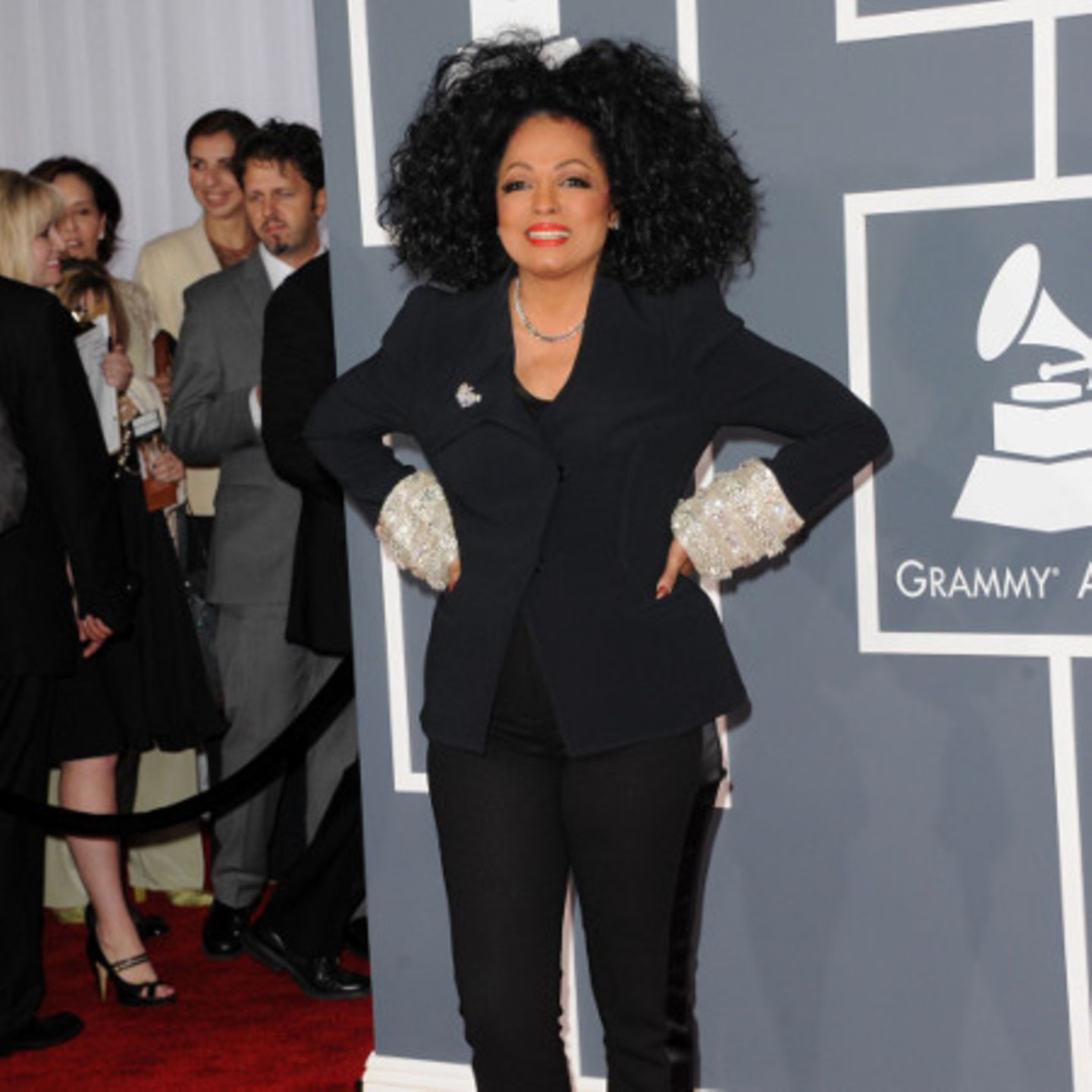 Diana Ross Diva Auftritt Im Restaurant Gala De