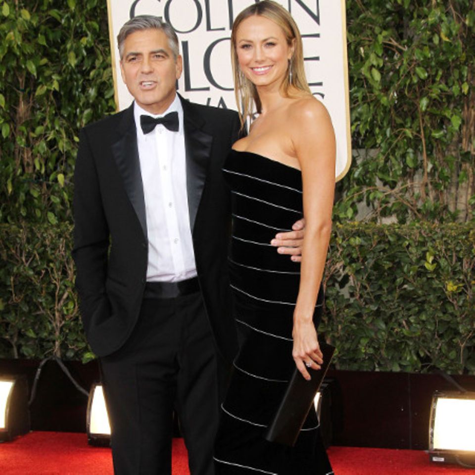 George Clooney und Stacy Keibler