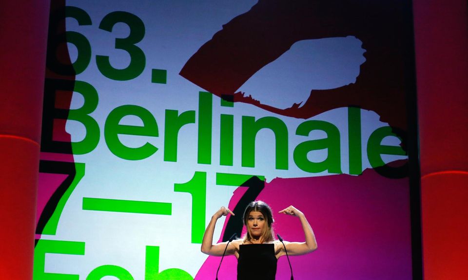 Berlinale 2013: Anke Engelke moderiert die Eröffnungsgala der 63. Berlinale. Anke Engelke moderiert die Eröffnungsgala der 63. Berlinale.