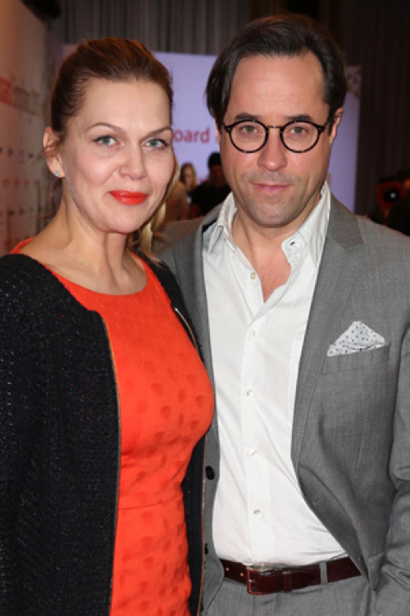 Anna Loos Und Jan Josef Liefers Doppeltes Traumpaar Gala De