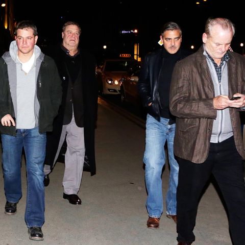 Matt Damon, John Goodman, George Clooney und Bill Murray