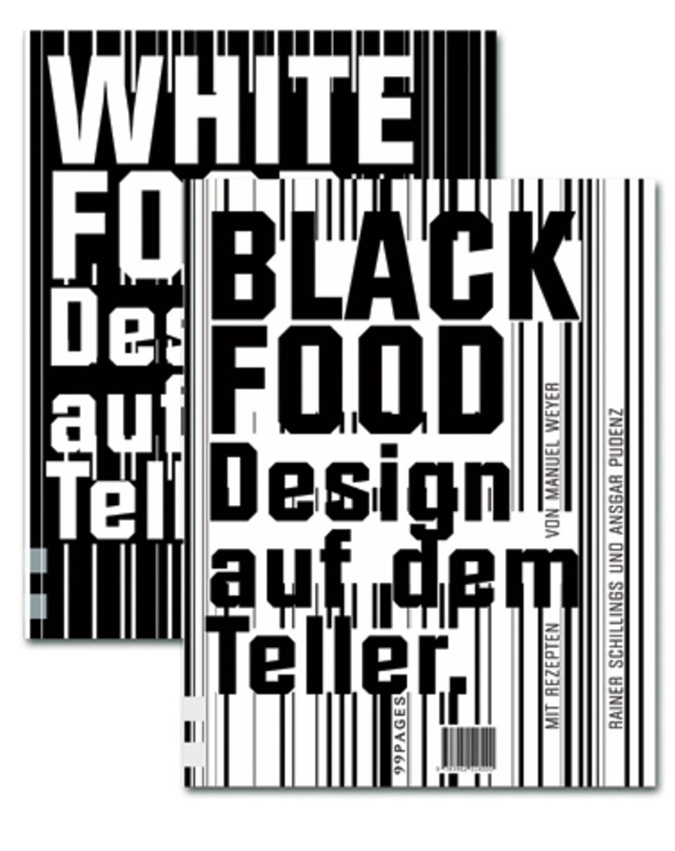 Kuchen: Das preisgekrönte Schwarz-Weiß-Kochbuch setzt mit "dunklen" Rezepten wie Medaillons vom schwarzen Seeteufel oder "weißen" Tipps wie Blumenkohlschaumsuppe auf köstliche Küchenkontraste. ("Black & White Food - Design auf dem Teller", 99Pages Verlag, 104 S., 20 Euro) Das preisgekrönte Schwarz-Weiß-Kochbuch setzt mit "dunklen" Rezepten wie Medaillons vom schwarzen Seeteufel oder "weißen" Tipps wie Blumenkohlschaumsuppe auf köstliche Küchenkontraste. ("Black & White Food - Design auf dem Teller", 99Pages Verlag, 104 S., 20 Euro)