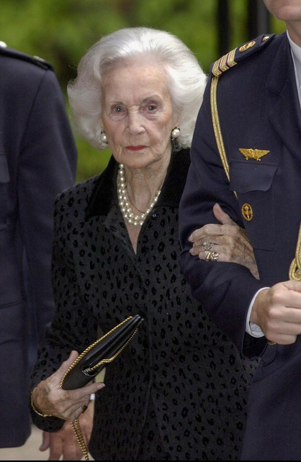 Schweden: Die schwedische Prinzessin Lilian in einer Archivaufnahme aus dem Jahr 2003. Die schwedische Prinzessin Lilian in einer Archivaufnahme aus dem Jahr 2003.