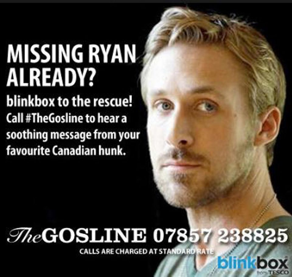 Ryan Gosling: Vermissen Sie Ryan Gosling auch schon? Der Anruf bei dieser Nummer könnte aus Deutschland jedoch etwas teuer werden. Vermissen Sie Ryan Gosling auch schon? Der Anruf bei dieser Nummer könnte aus Deutschland jedoch etwas teuer werden.