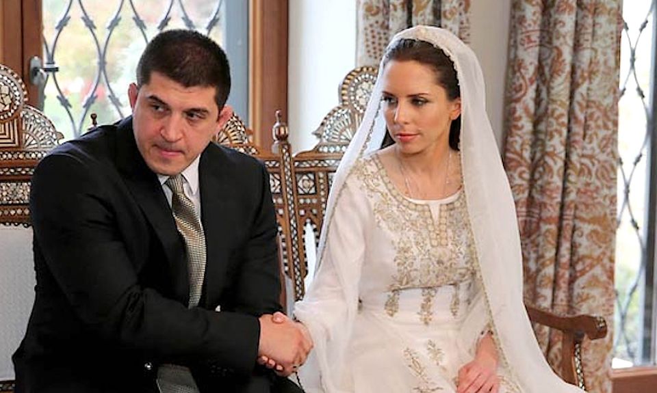 Prinzessin Iman von Jordanien und Zaid Azmi Mirza