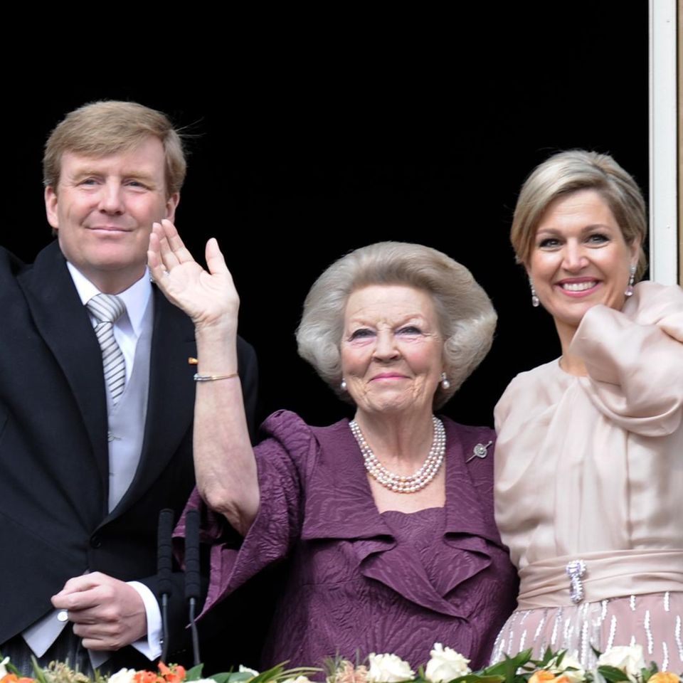 König Willem-Alexander, Prinzessin Beatrix, Königin Máxima